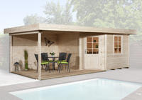weka Gartenhaus "Designhaus 213B Gr.1"