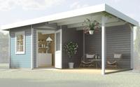 weka Gartenhaus "Designhaus 213B Gr.1"