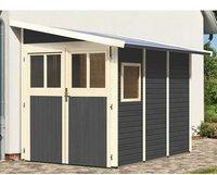 KARIBU Wandlitz 3 2,65 x 1,78 m terragrau