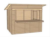 weka Ger&auml;tehaus "Verkaufshaus 221, 19 mm, ohne Boden"