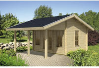 Skanholz Gartenhaus "Calgary" mit 2. Schalung