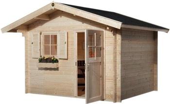 weka Gartenhaus 131 3,00 x 2,50 m natur