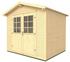 weka Gartenhaus 218 2,41 x 2,05 m natur