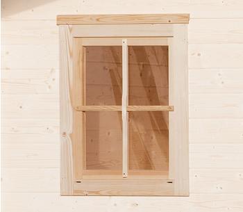 Weka Einzelfenster Gartenhaus 28 mm 69 x 79 cm