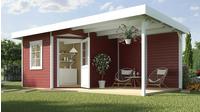 weka Gartenhaus "Designhaus 213B Gr.1"