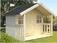 Palmako Spielhaus "Felix 1,9 m&sup2;" mit Terrasse