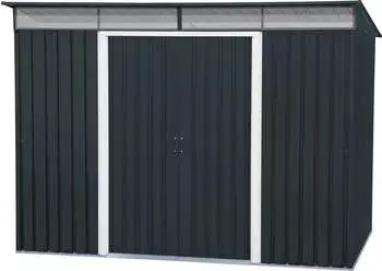 Tepro Metallgerätehaus Pent Roof 8x6 2,64 x 1,85 m anthrazit