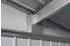 Tepro Metallgerätehaus Palladium 8x6 2,49 x 2,09 m silber
