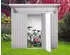 Tepro Metallgerätehaus Palladium 8x6 2,49 x 2,09 m silber