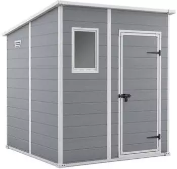 Keter Manor Pent 6x6 175 x 175 cm grau