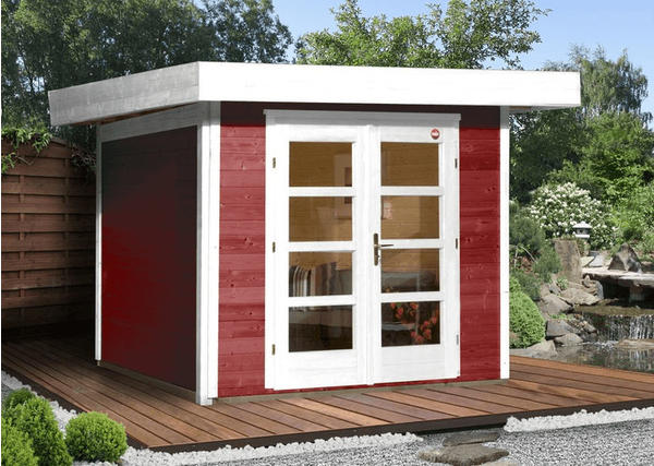 Weka Designhaus 126 Gr.3 schwedenrot (295 x 300 cm)