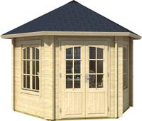 LASITA MAJA Pavillon "Rivera" BxT: 363,7x420 cm, Fichtenholz