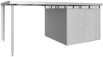 Biohort Seitendach für Serie HighLine (Einzel- und Doppeltür)-B 282 x T 275 cm (Gr. H4) silber-metallic