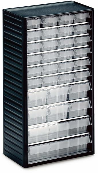 TRESTON 550C Klarsichtmagazin (B x H x T) 310 x 550 x 180mm Anthrazit-Grau, Transparent 1St.