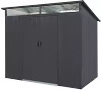 Ger&auml;tehaus 'l&uuml;beck 86', Anthrazit, 4,05 M2 - Pergart
