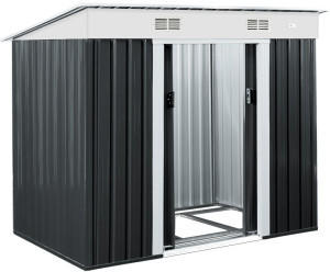 Deuba Metall-Ger&auml;tehaus 196 x 122 cm anthrazit