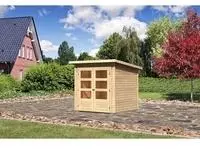 Woodfeeling Stockach 2 1,82 x 1,82 m natur