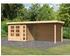 Woodfeeling Kerko 3 mit Schleppdach 240 + 242 x 217 cm
