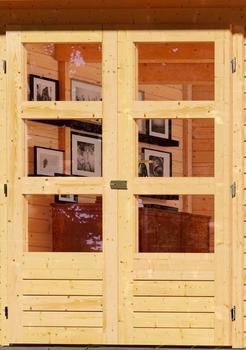 Woodfeeling WOODFEELING, Gartenhaus Kerko 5, BxT: 554 x 262 cm (Aufstellmaße), Flachdach