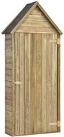 vidaXL Garten-Ger&auml;teschuppen mit T&uuml;r 69,5x32x178 cm Kiefer Impr&auml;gniert