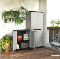 Curver Keter Kleiderschrank Mit Linearer H&ouml;he, 3 Regale, 173 X 68 X 39 Cm, Schwarz,