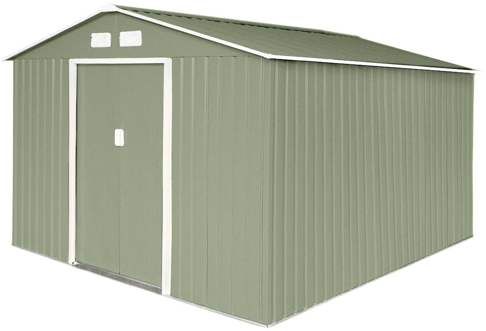 HATTORO XXXL Metall Gerätehaus Geräteschuppen Garten Haus Schuppen 15m3
