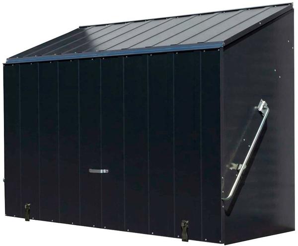 Trimetals Aufbewahrungsbox Gerätebox Sesame 185 x 139 x 76 cm, anthrazit  Test TOP Angebote ab 1.051,20 € (Juli 2023)