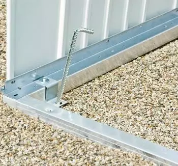 Biohort Alu-Bodenrahmen für Gartenhaus