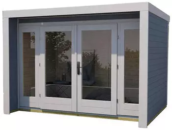 Weka Holzbau Weka 263 305 x 316 cm grau