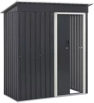 Juskys Ger&auml;teschuppen S 161x86cm anthrazit
