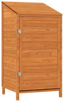 Ger&auml;teschuppen Braun 55x52x112 Cm Massivholz Tanne - Vidaxl