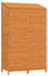 vidaXL Wooden Garden Shed 102x52x174,5cm 152193 brown