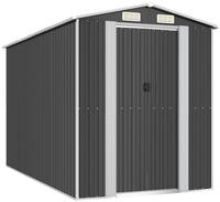 vidaXL Ger&auml;teschuppen Anthrazit 192x357x223 cm Verzinkter Stahl