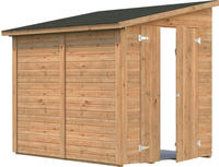 Palmako Ger&auml;tehaus "Mia" hellbraun