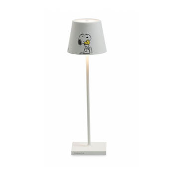 Zafferano LED Akku Tischleuchte Poldina Friends in Weiß 2,2W 200lm IP65 weiß