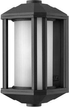 Elstead Lighting Castelle Außen-Außenwandleuchte E27 29cm Schwarz Weiß
