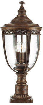 Elstead Lighting English Bridle Außen-Stehleuchte E14 3-fach 64cm Britische Bronze