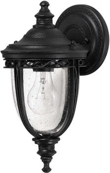 Elstead Lighting English Bridle Außen-Wandleuchte E27 Schwarz