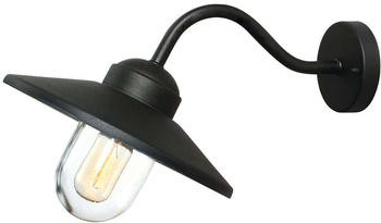 Elstead Lighting Klampenborg Außen-Wandleuchte E27 26cm Schwarz