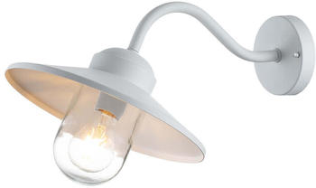 Elstead Lighting Klampenborg Außen-Wandleuchte E27 26cm Weiß