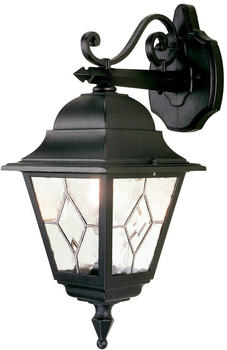 Elstead Lighting Norfolk Außen-Wandleuchte E27 45cm Down Schwarz