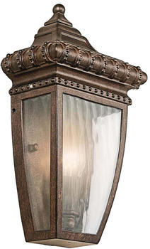 Elstead Lighting Venetian Rain Außen-Wandleuchte E14 Gebürstete Bronze
