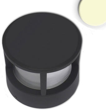 ISOLED LED Leuchte Poller-5, 6W sandschwarz Warmweiß