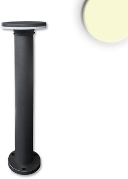 ISOLED LED Wegeleuchte Poller-3, 60cm 12W sandschwarz Warmweiß