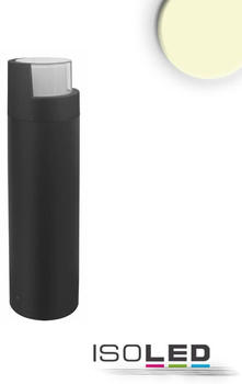 ISOLED LED Wegeleuchte Poller-6, 50cm 6W sandschwarz Warmweiß