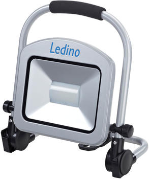 Ledino LED-Standstrahler 30W Fluter Charlottenburg 30B, 30W 6500K silber Tageslichtweiß