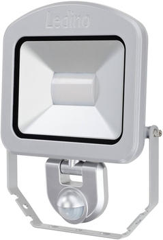 Ledino LED-Strahler PIR Floodlight Charlottenburg 30SCI, 30W 6500K silber Tageslichtweiß
