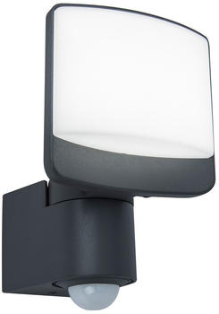 Lutec Sunshine LED Aussenwandleuchte 5000K 12W Bewegungsmelder Anthrazit