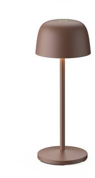 Lindby LED Tischleuchte Arietty rostbraun