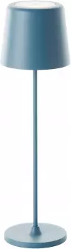 Brilliant LED-Tischleuchte Kaami 37cm hellblau